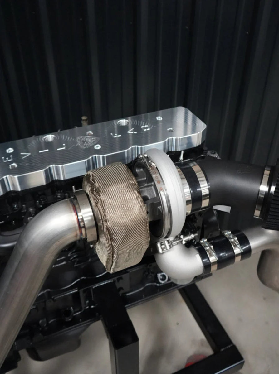 Evil Fab - Cummins Street Series S400 Single Turbo Kit – PlowboyDiesel