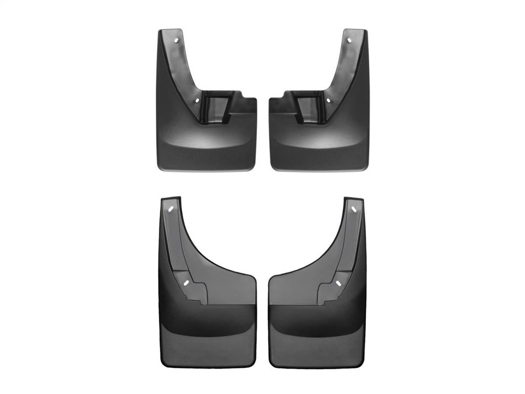 Weathertech MudFlap No-Drill DigitalFit������ MudFlap Kit Black - 110024-120024