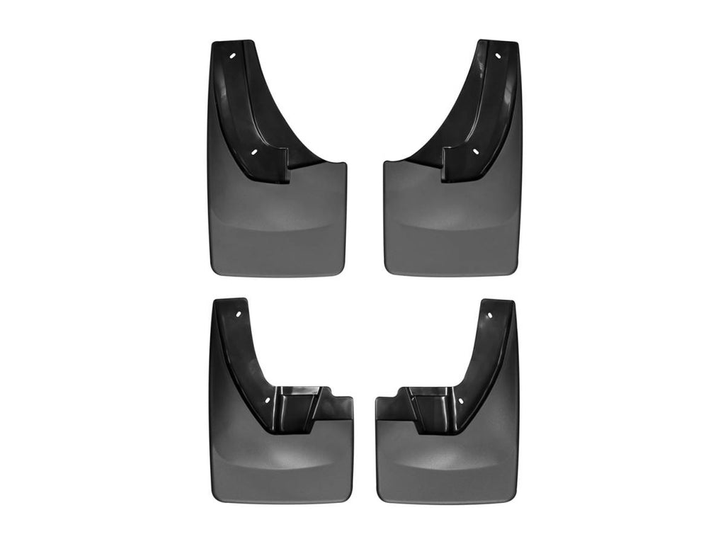 Weathertech MudFlap No-Drill DigitalFit® MudFlap Kit Black - 110026-120026