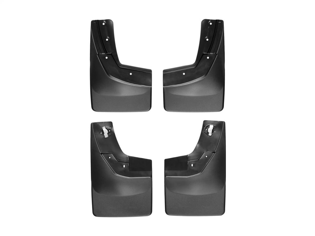 Weathertech MudFlap No-Drill DigitalFit® MudFlap Kit Black - 110035-120035