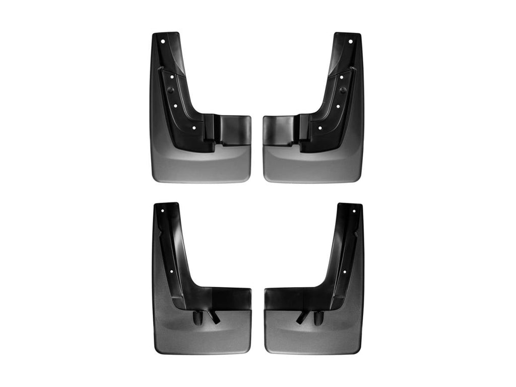 Weathertech MudFlap No-Drill DigitalFit������ MudFlap Kit Black - 110046-120043