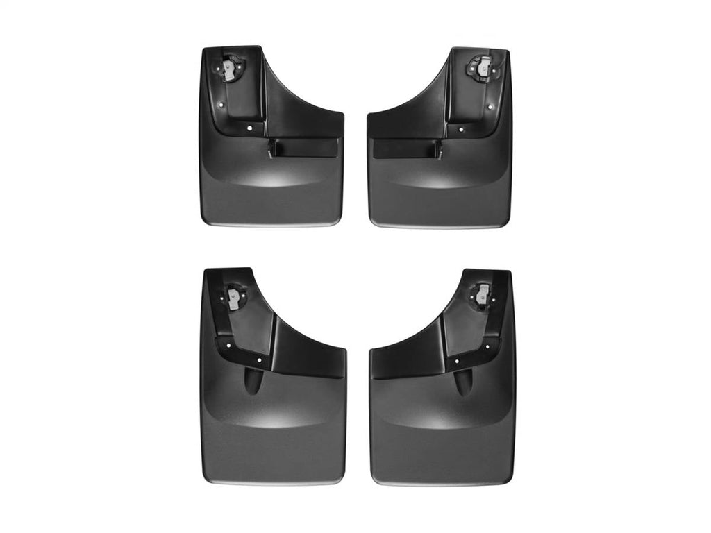 Weathertech MudFlap No-Drill DigitalFit������ MudFlap Kit Black - 110050-120050
