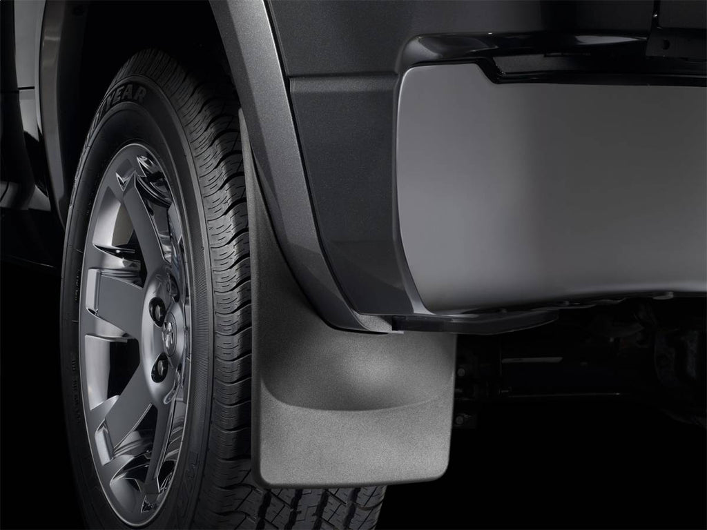 Weathertech MudFlap No-Drill DigitalFit������ MudFlap Kit Black - 110066-120074