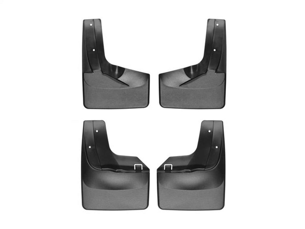 Weathertech MudFlap No-Drill DigitalFit������ MudFlap Kit Black - 110071-120071