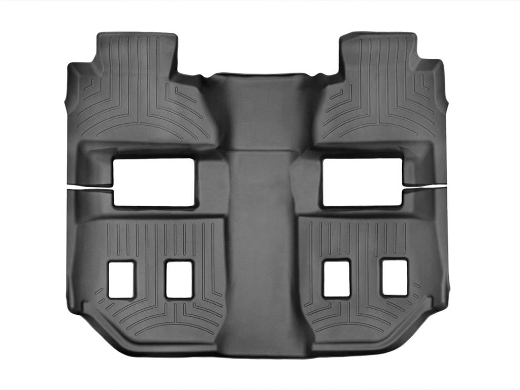 Weathertech FloorLiner��������� DigitalFit������ Black Rear and Third Row 1 Piece - 446073