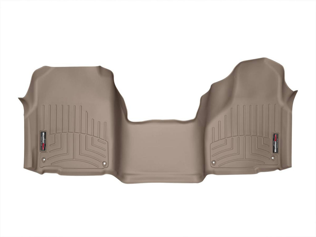 Weathertech FloorLiner��������� DigitalFit������ Tan Front Over The Hump - 454641
