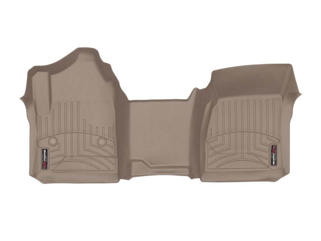 Weathertech FloorLiner��������� DigitalFit������ Tan Front Over The Hump - 455451