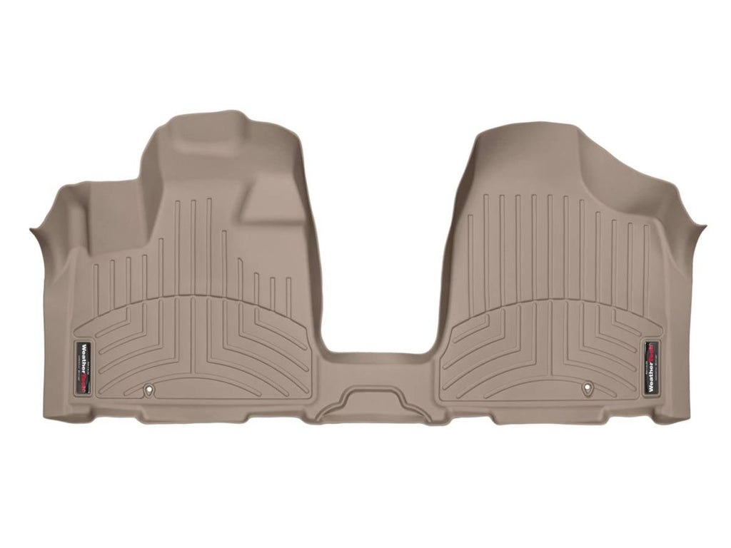 Weathertech FloorLiner��������� DigitalFit������ Tan Front Over The Hump - 455621