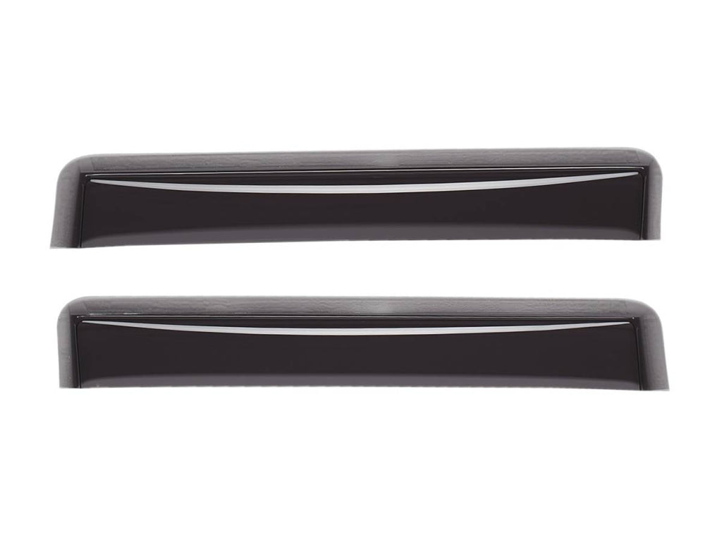 Weathertech Side Window Deflector Rear Dark Smoke - 83935