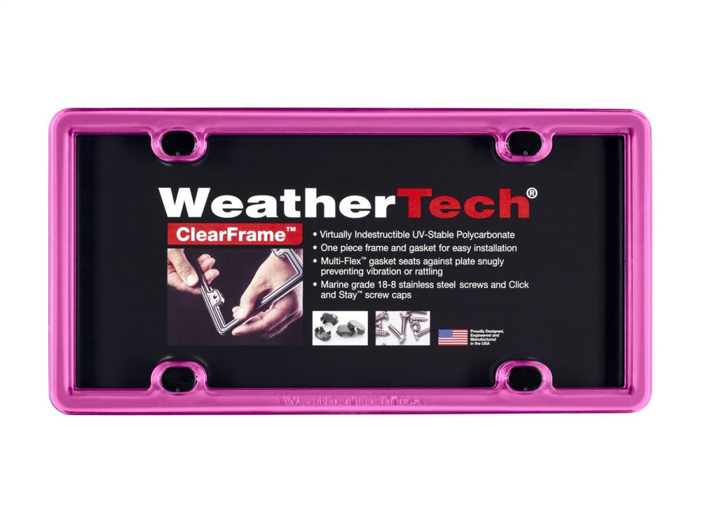 Weathertech ClearFrame��������� Hot Pink - 8ALPCF3