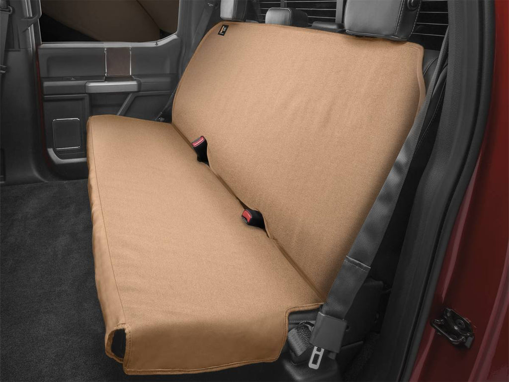 Weathertech Seat Protector Cocoa Bench Seat Width 63.5 in. Depth 20.5 in. Back Height 23 in. - DE2030CO