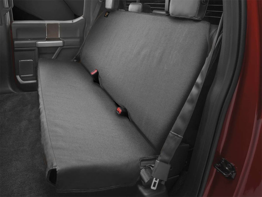 Weathertech Seat Protector Black Bench Seat Width 64 in. Depth 21 in. Back Height 26 in. - DE2031CH