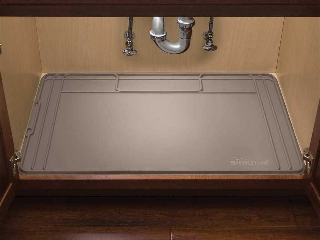 Weathertech SinkMat��������� Tan Fits Standard 36 in. Wide Cabinet and Can Be Trimmed Down To 30.75 in. Or 28 in. - USM01TN