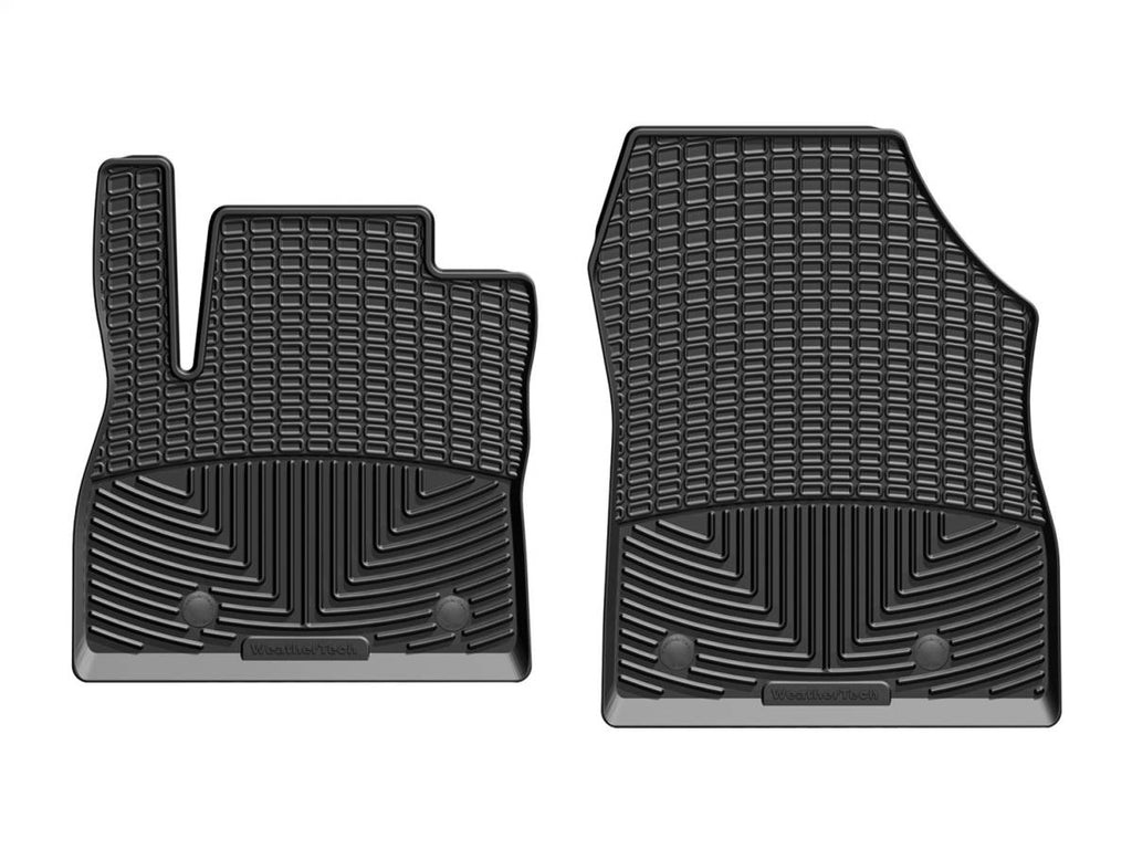 Weathertech All Weather Floor Mats Black Front - W386