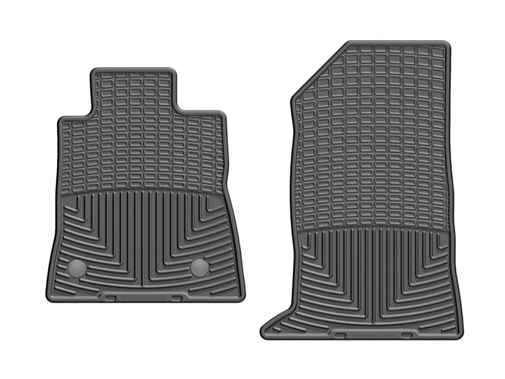 Weathertech All Weather Floor Mats Black Front - W437