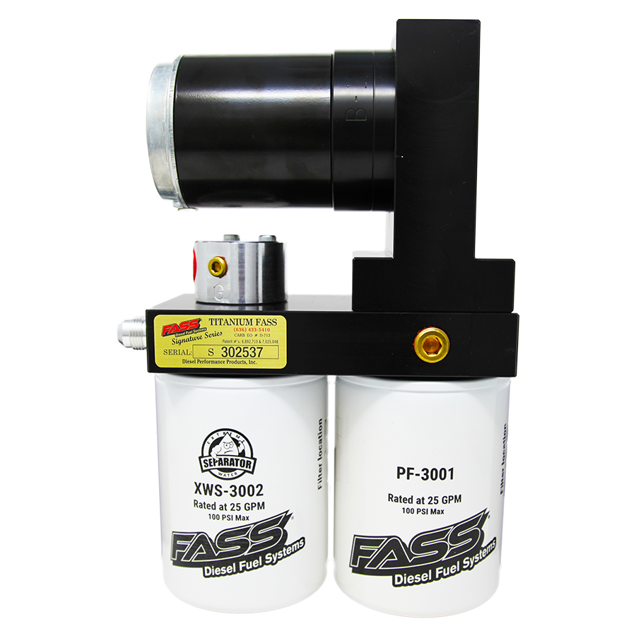 FASS Titanium Signature Series Diesel Fuel System 165GPH GM 6.5L Turbo Diesel 1992-2000 - TSC08165G
