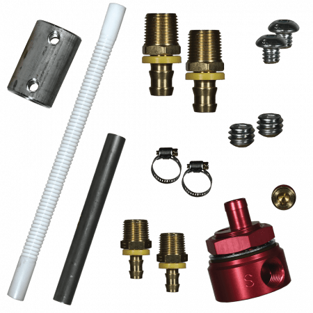 FASS STK1003 Diesel Fuel 5/8 In Fuel Module Suction Tube Kit Includes Bulkhead Fitting - STK1003