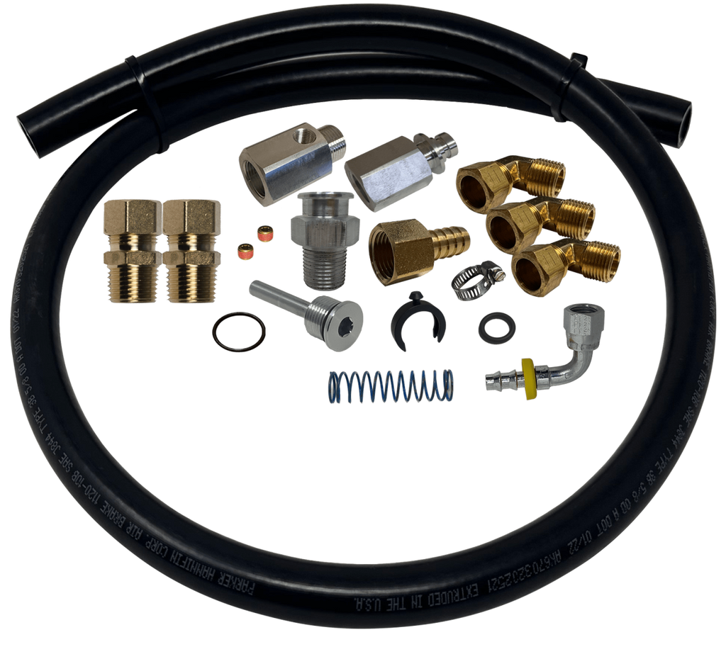 FASS PACCAR Fuel Line Adapter Kit for Trucks without Frame Mounted Water Separator - PAK2001