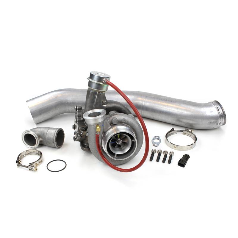 Industrial Injection Dodge Boxer 58 Turbo Kit For 03-07 5.9L Cummins Billet Blade Technology - 227429
