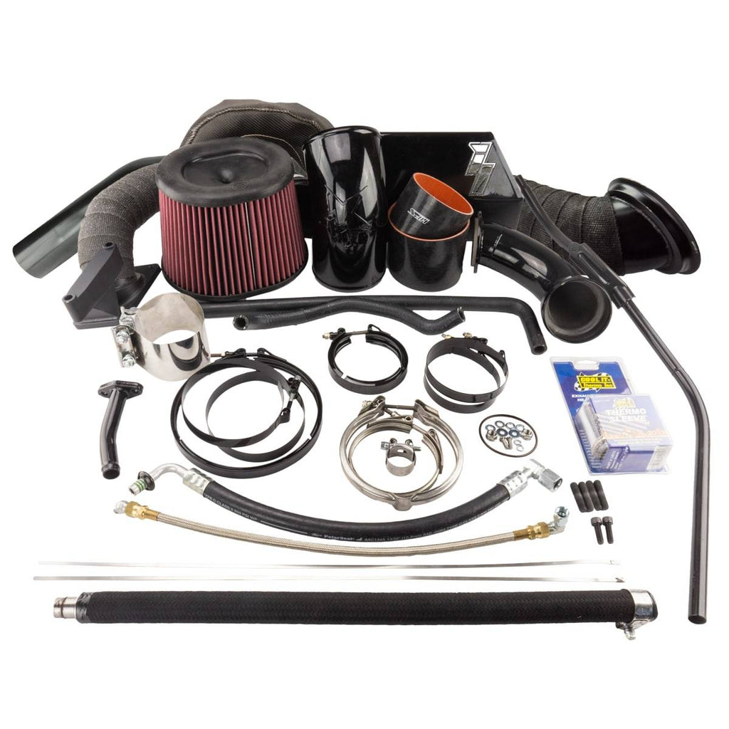 Industrial Injection Dodge Quick Spool Compound Turbo Kit For 03-07 3rd Gen 5.9L Cummins Kit Only - 227456K