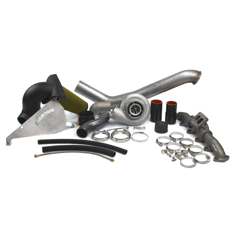 Industrial Injection Dodge S467.7 Turbo Swap Kit For 03-07 5.9L Cummins 1.00 AR Quick Spool - 227421