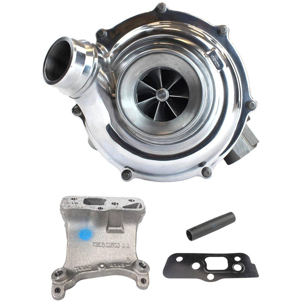Industrial Injection Ford XR1 Turbo Kit For 15-16 6.7L Power Stroke With Pedestal - 32E103-XR1