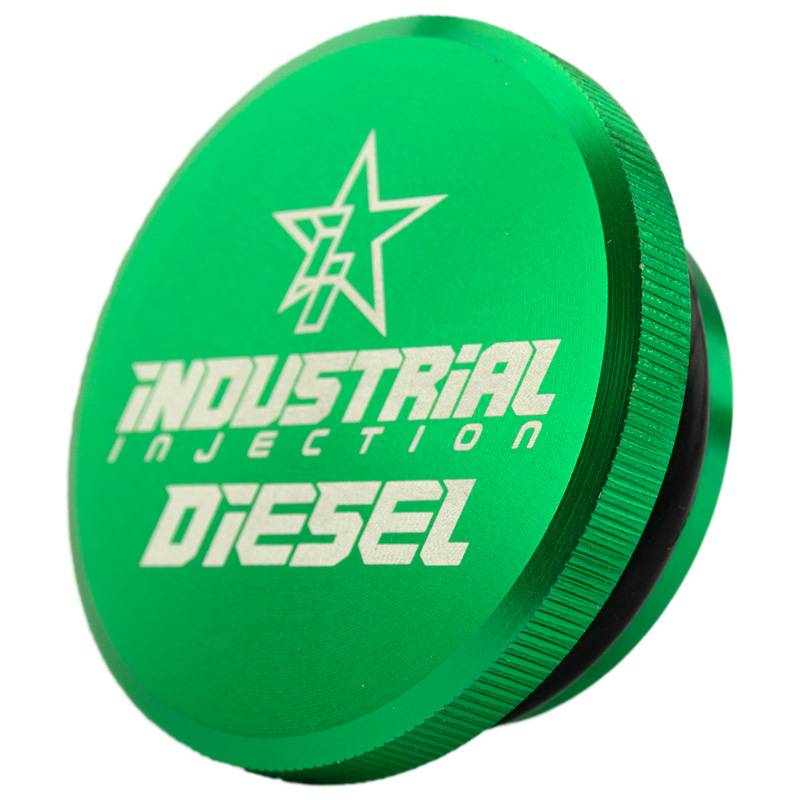 Industrial Injection Dodge Fuel Filler Cap For 13-18 Ram Anodizws Billet - 1C1602