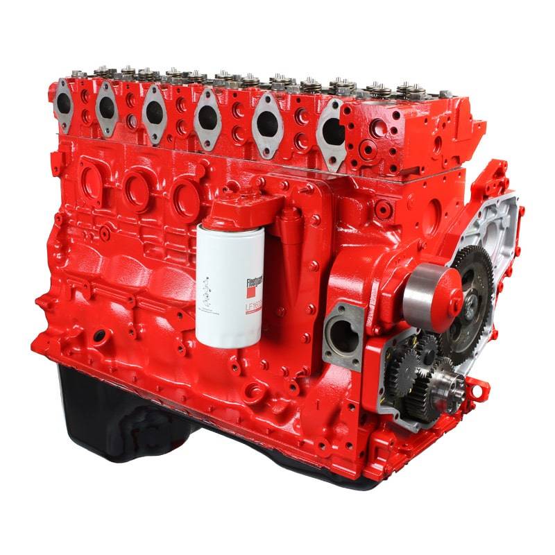 Industrial Injection Dodge CR Stock Plus Long Block For 2007.5-2018 6.7L Cummins - PDM-67STKLB-E