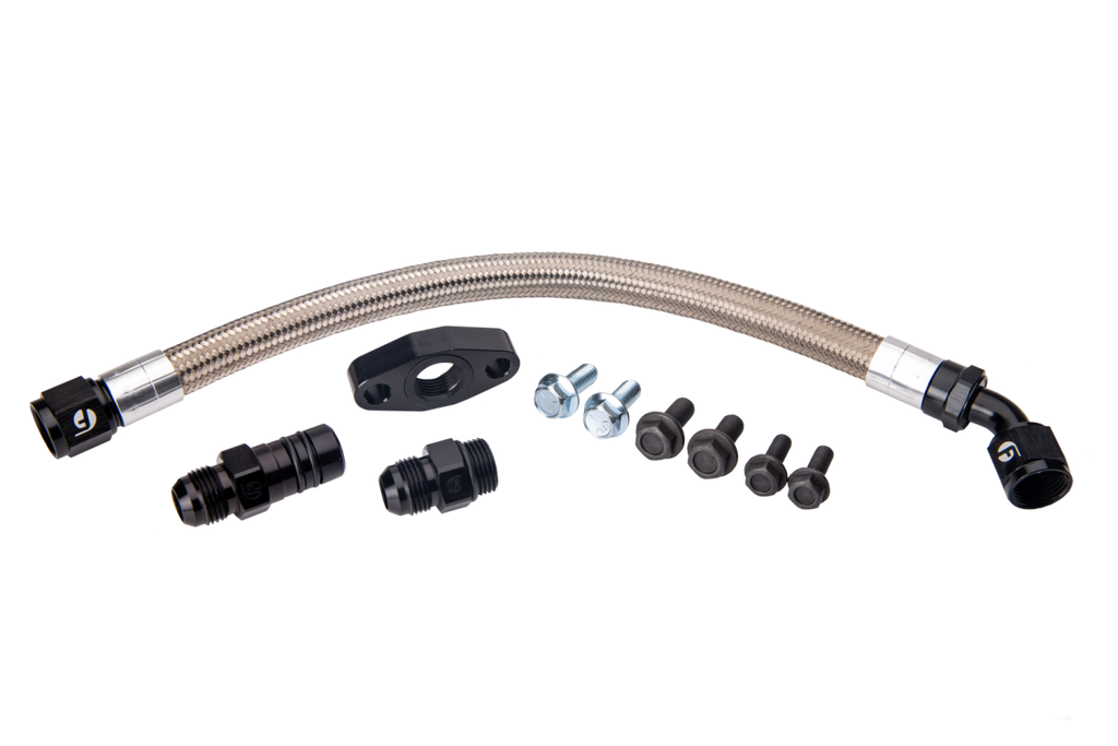 Fleece Performance Cummins Turbo Drain Tube Kit For 2nd Gen Swaps - FPE-CTDT-KIT