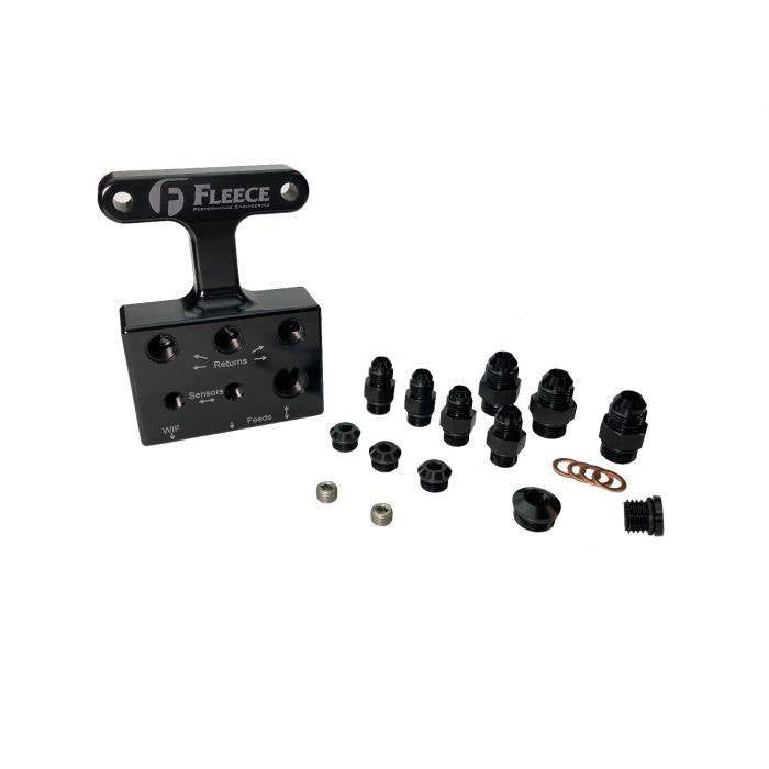 Fleece Performance 2003-2007 3rd Gen Dodge/Cummins Fuel Distribution Block - FPE-FFD-RF-3G