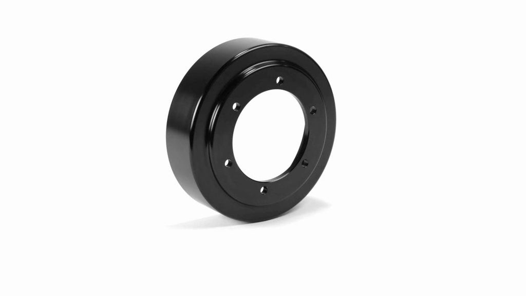 Fleece Performance Billet Aluminum Fan Drive Pulley Black Anodized Finish - FPE-34659-BLK