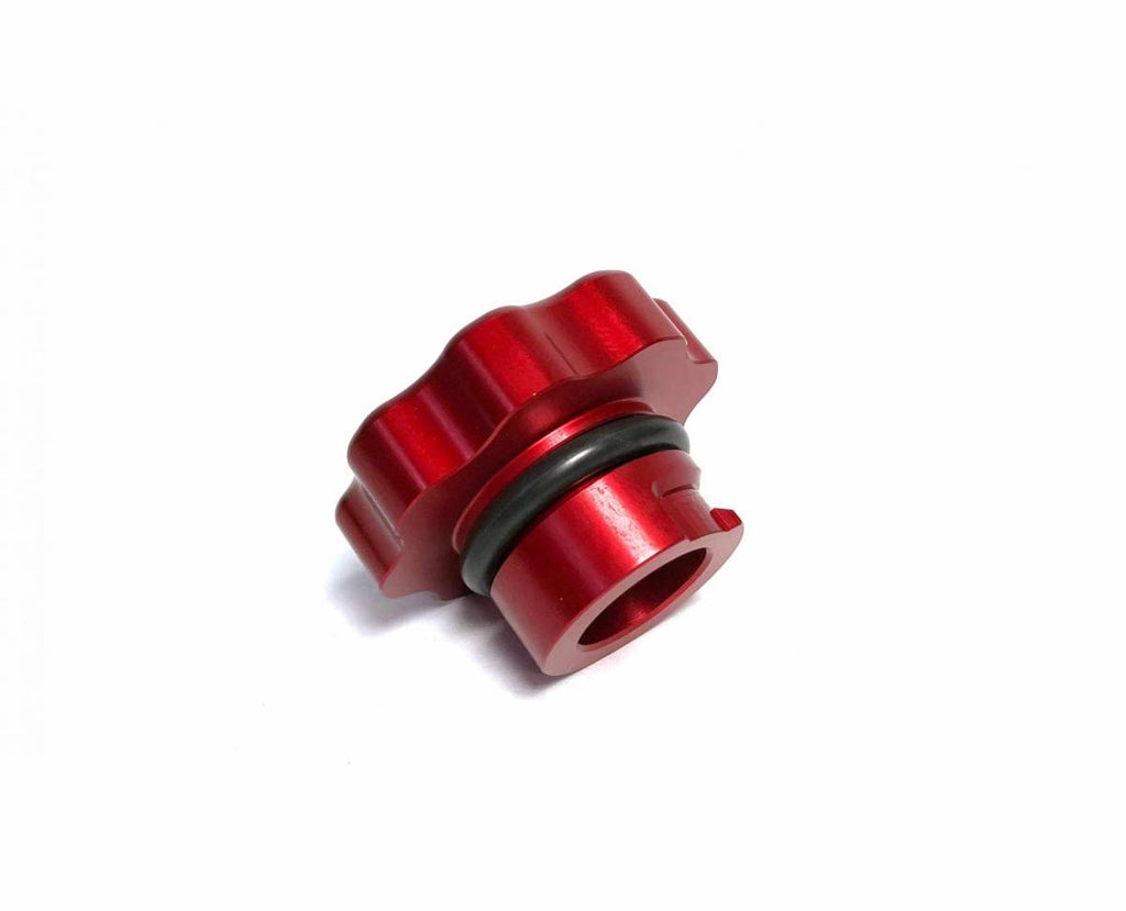 Fleece Performance 2001-2016 Duramax Oil Cap Red - FPE-DMAX-OC-RED