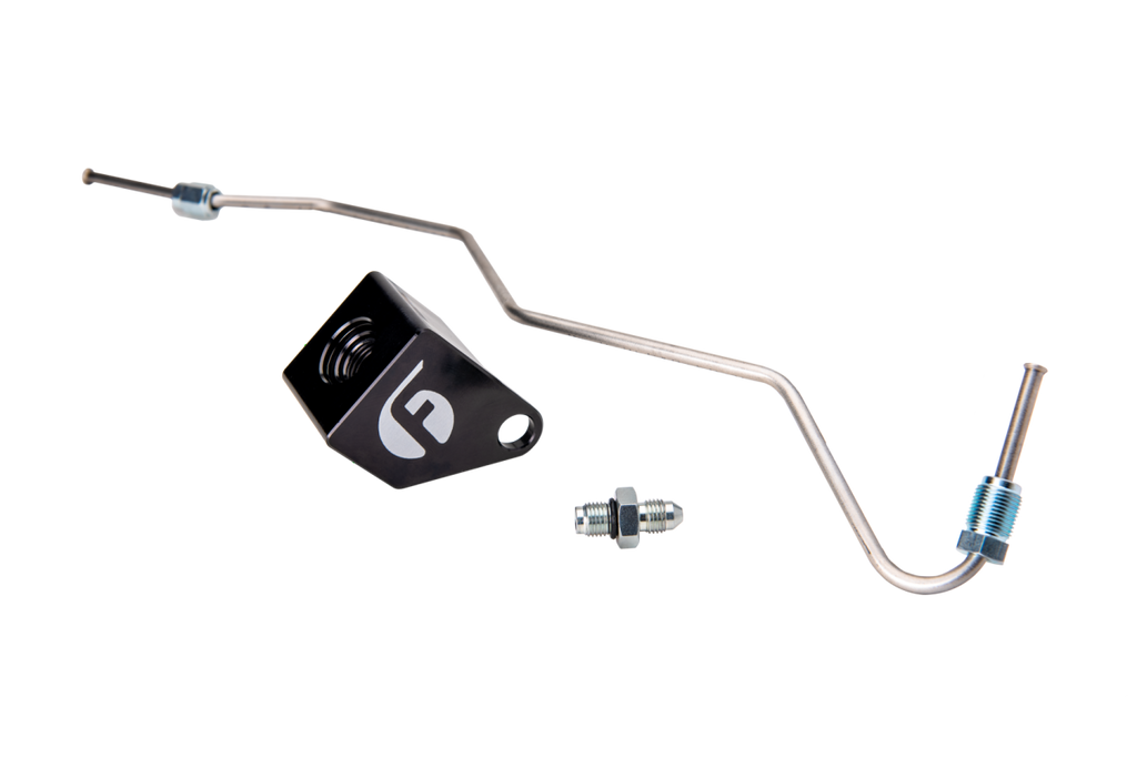 Fleece Performance 2007.5-2012 Exhaust Back Pressure Relocation Kit for 6.7 Cummins  - FPE-CUMM-EBP-KIT-0712