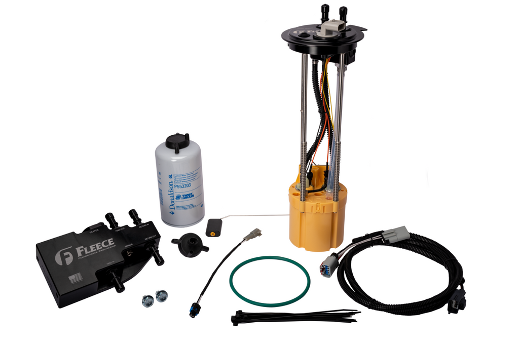 Fleece Performance PowerFlo Lift Pump and Fuel System Upgrade Kit for 2011-2016 Ford Powerstroke (Long Bed) - FPE-PF-FMC-1116-LB