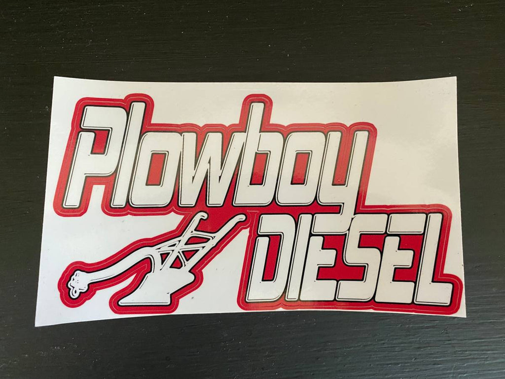 Plowboy Diesel Plowboy Sticker