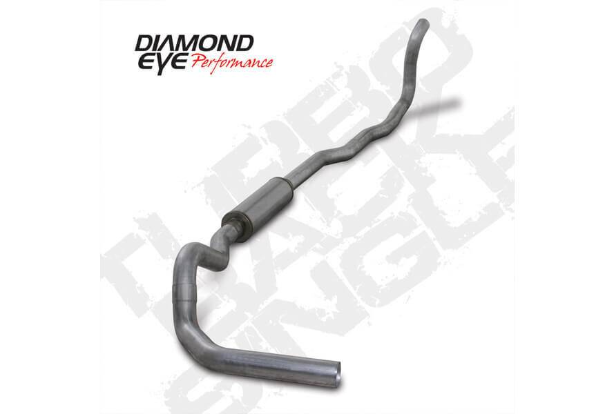 Diamond Eye HX40 4" 4x4 Turbo Back With Muffler - K4211A-HX40