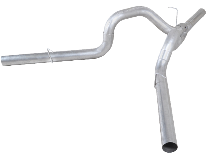 DPF Back Exhaust Dual Aluminized 16-18 Silverado/Sierra 2500/3500 Diamond Eye