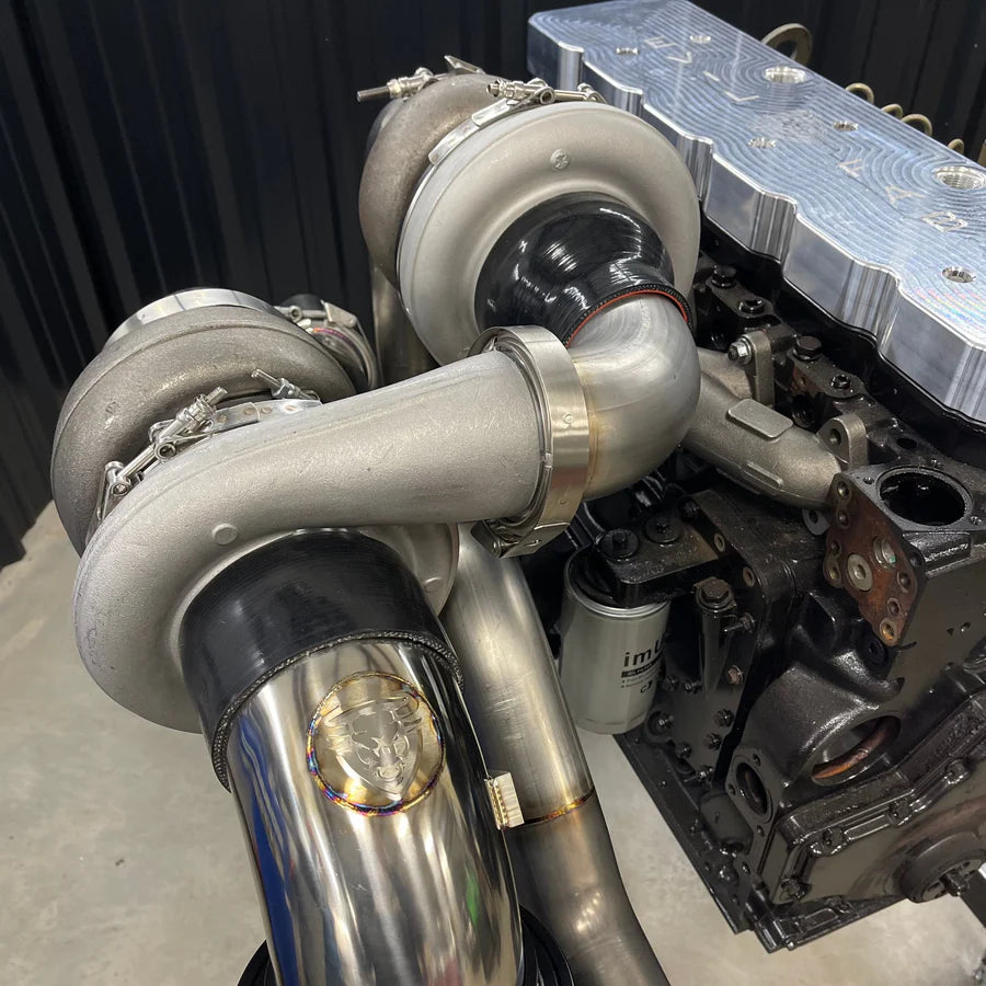EvilFab - Cummins S300/S400 Side Mount Compound Kit – PlowboyDiesel