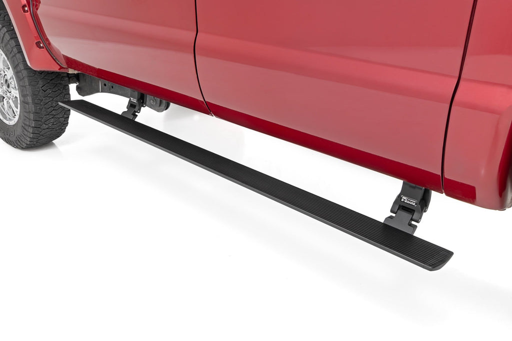 Rough Country Power Running Boards | Dual Electric Motor | Ford F-250/F-350 Super Duty 4WD (2008–2016)