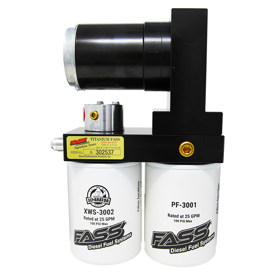 FASS Titanium Signature Series Diesel Fuel System 165GPH Dodge Cummins 5.9L 1998.5-2004