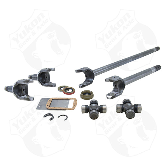 Yukon Front Axle Kit 4340 Chrome-Moly Replacement For 79-87 GM 8.5 Inch 1/2 Ton Truck And Blazer Spicer U-Joints Yukon Gear & Axle