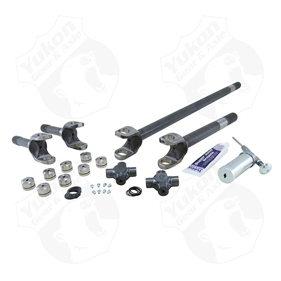 Dana 44 Chromoly Axle Kit Replacement 1971-1977 Bronco Super Joints Yukon Gear & Axle