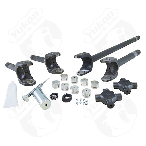 Yukon Front Axle Kit 4340 Chrome-Moly Replacement For 77-91 GM Dana 60 With 35 Splines Yukon Super Joints Yukon Gear & Axle