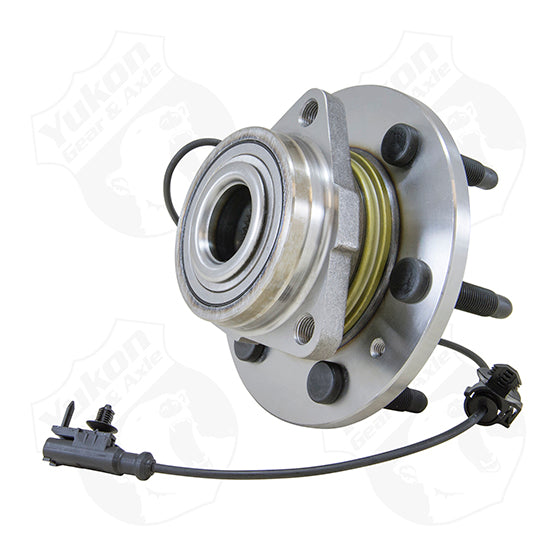 Yukon Front Unit Bearing & Hub Assembly For 07-13 GM 1/2 Ton With ABS 6 Studs Yukon Gear & Axle