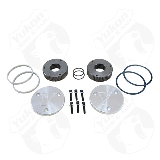 Yukon Hardcore Drive Flange Kit For Dana 60 35 Spline Outer Stubs Yukon Engraved Caps Yukon Gear & Axle