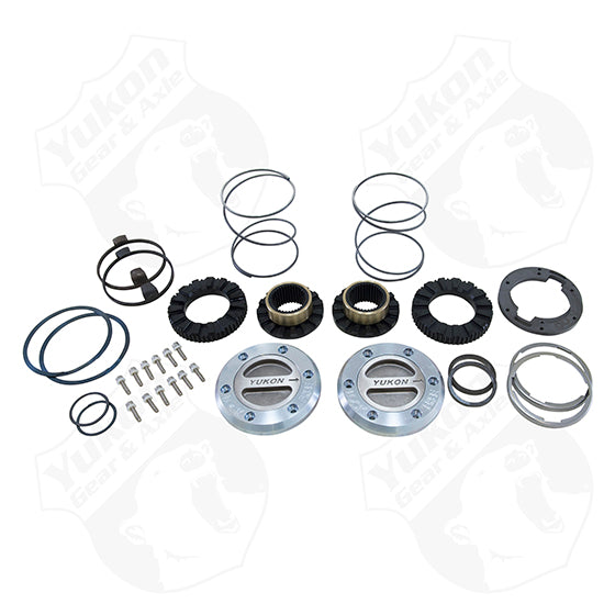 Yukon Hardcore Locking Hub Set For 94-99 Dodge Dana 60 With Spin Free Kit Yukon Gear & Axle