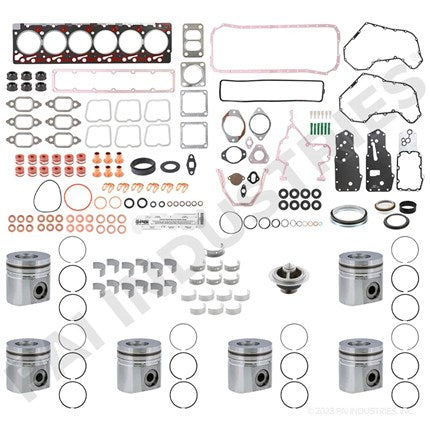 Industrial Injection Cummins Engine Overhaul Kit (STD) - 1994-1998 Dodge 12V 5.9L