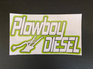 Plowboy Sticker
