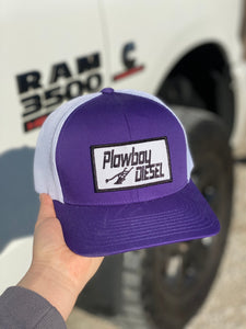 Purple Plowboy Hat