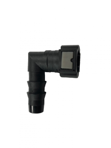 PureFlow AirDog - PureFlow AirDog FQC3890 3/8" 90° Quick Connect to 1/2" Hose Barb Fitting - FQC3890